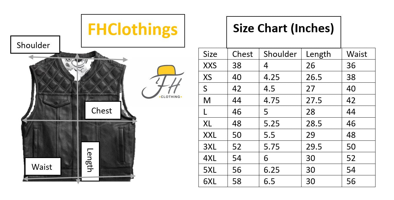 Leather Vest ,Mens Diamond Quilted Black Paisley Leather Build Denim Style Rider Motorcycle Leather Vest,Mens Vest